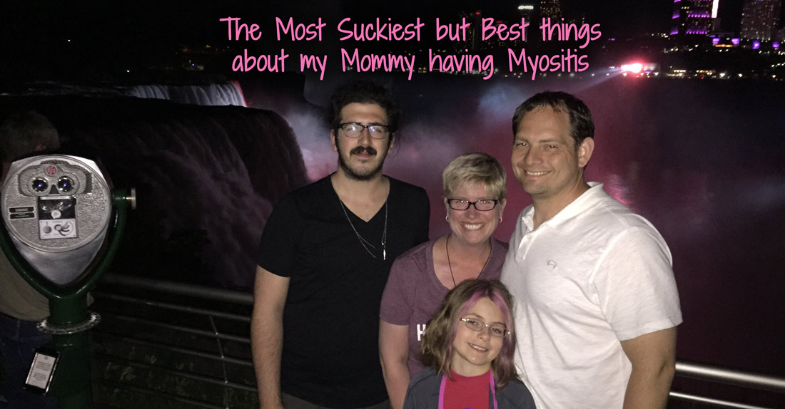 The Most Suckiest but Best things about my Mommy having Myositis
