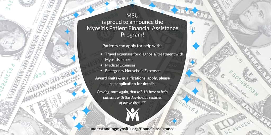 Myositis Financial Assistance program