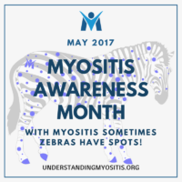 Myositis Awareness Month FB profile image