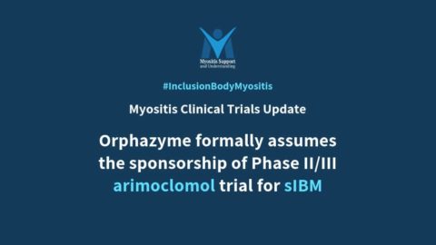 Orphazyme formally assumes the sponsorship of Phase II/III arimoclomol trial for sIBM