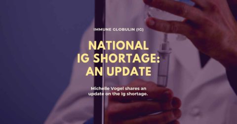 National Ig Shortage