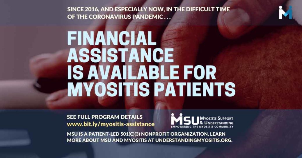 Financial Assistance Available for the Myositis Patient Community Impacted by COVID-19