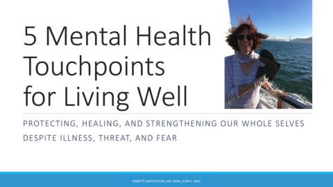 5 Mental Health Touchpoints for Living Well