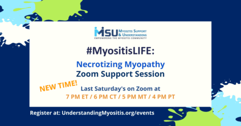 Necrotizing myopathy Zoom support session