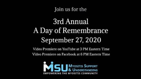 3rd Annual “A Day of Remembrance”