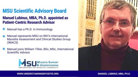 Manuel Lubinus, MBA, Ph.D. appointed as Patient-Centric Research Advisor