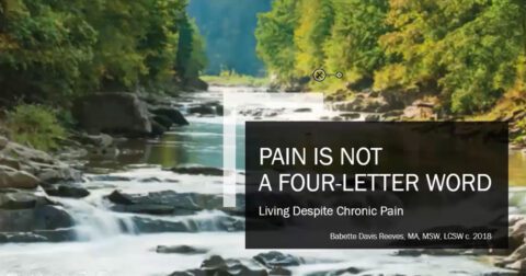 Pain Is Not a Four-Letter Word image