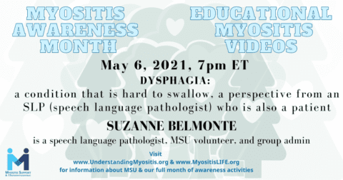 Understanding Dysphagia with Suzanne Belmonte, a patient and speech language pathologist