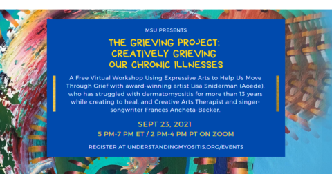 The Grieving Project: Creatively Grieving Our Chronic Illnesses Workshop