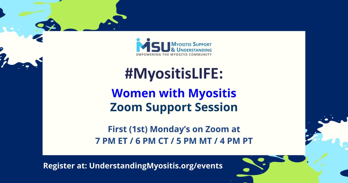 #MyositisLIFE: Women with Myositis Video support