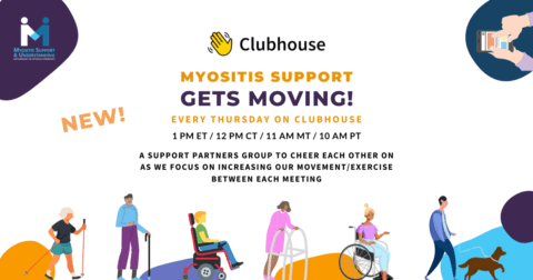 Myositis Support Gets Moving