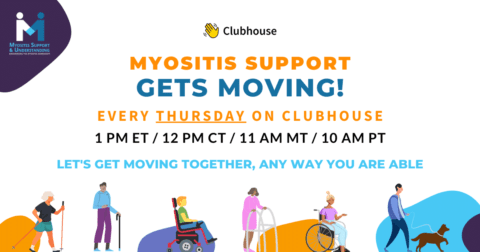 Myositis Support Gets Moving