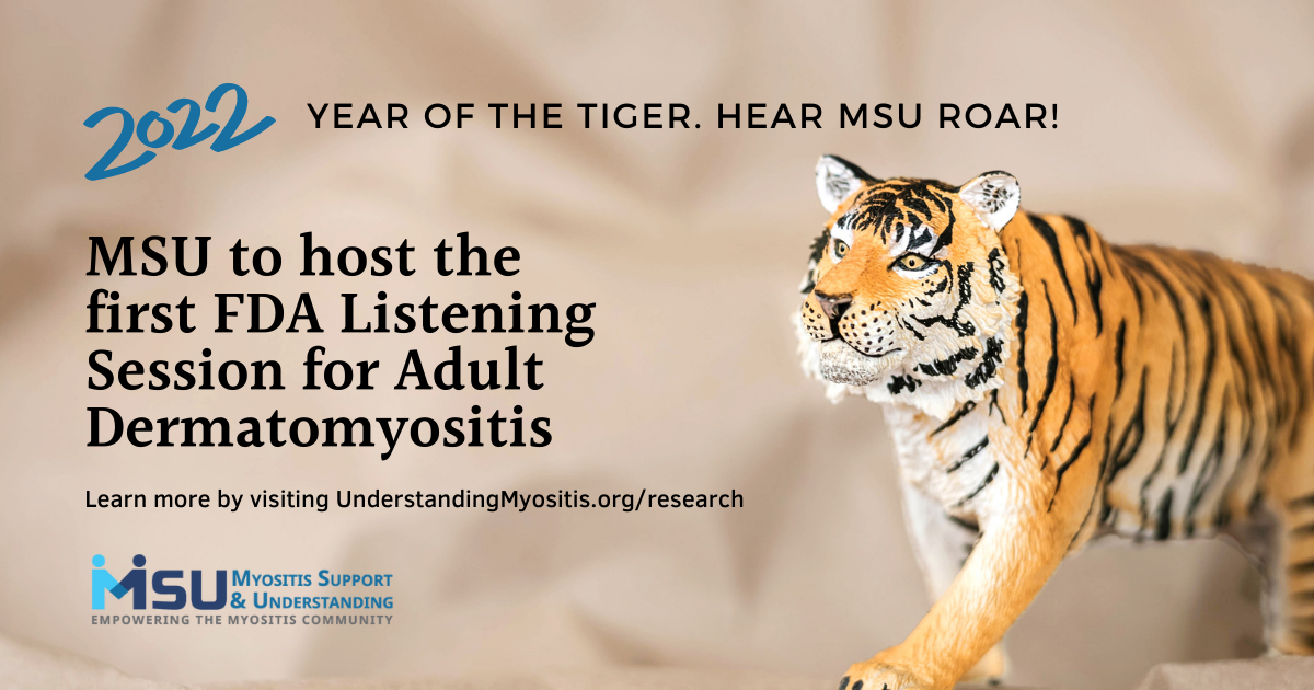 MSU to host the first FDA Listening Session for Adult Dermatomyositis
