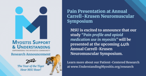 Pain Presentation at Annual Carrell-Krusen Neuromuscular Symposium