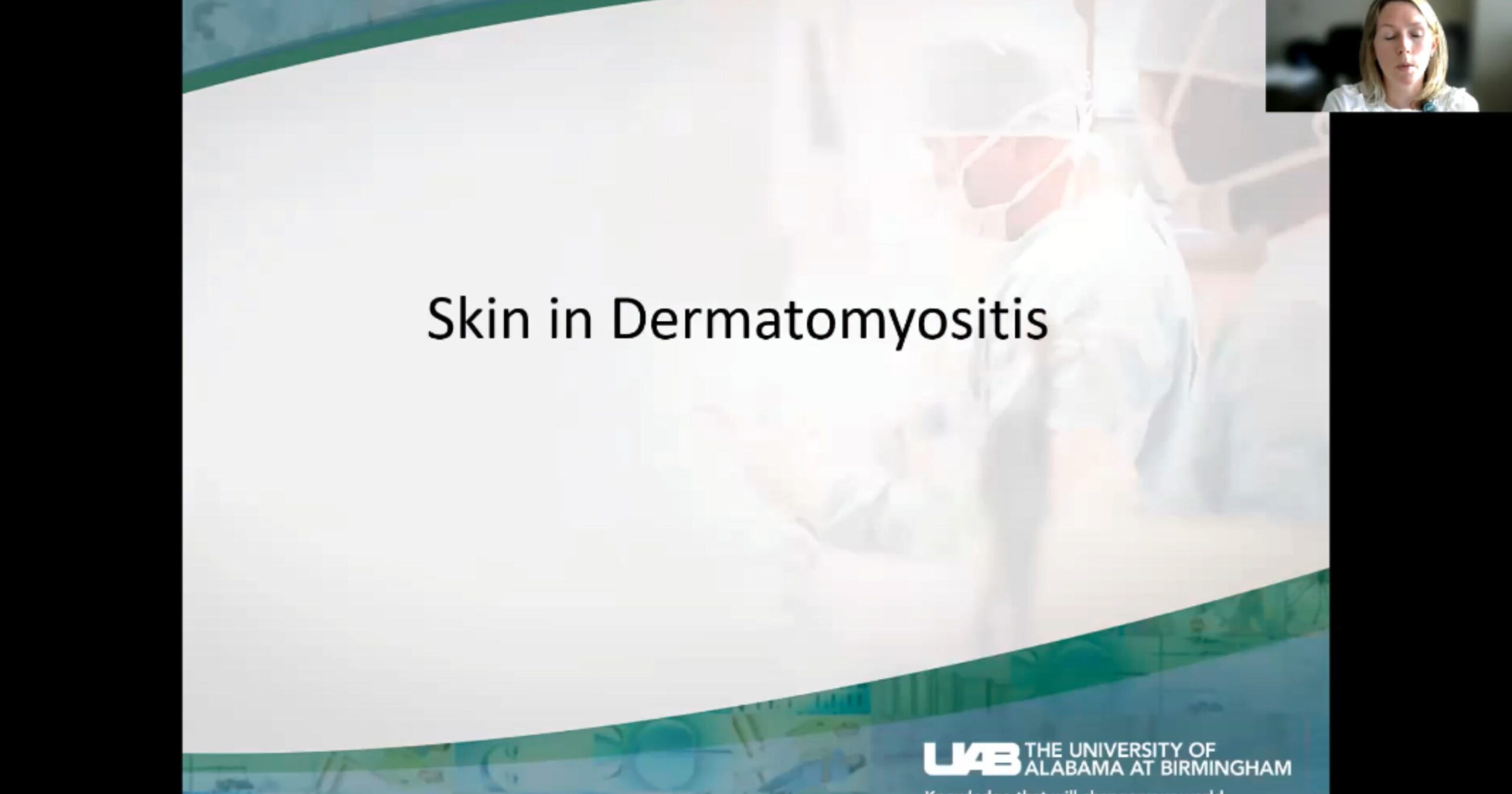 Dr. Graham educates about the skin manifestations of myositis, sharing the various DM rashes, cosmetic cover-ups, information and tips for dry skin and itching, scalp itch, and info about digital ulcers, cuticles, Raynaud's, and more. This is an excellent overview.
