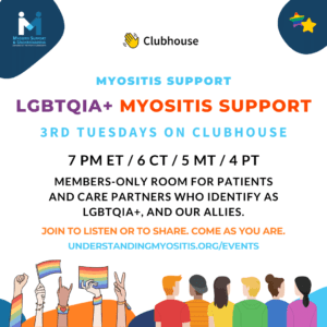 LGBTQIA+ and Allies, Myositis Support