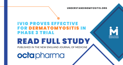ProDERM study results of Octagam® 10% treatment in patients with dermatomyositis published in the New England Journal of Medicine