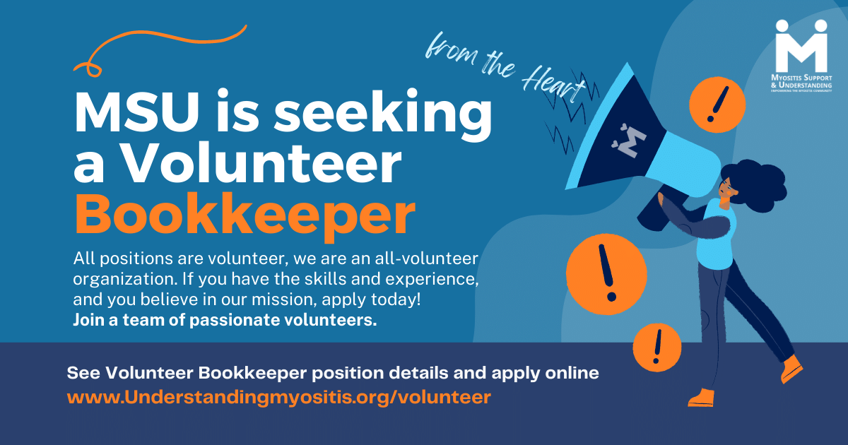 MSU is seeking a volunteer bookkeeper