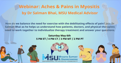 Aches & Pains in Myositis w/ Dr. Salman Bhai