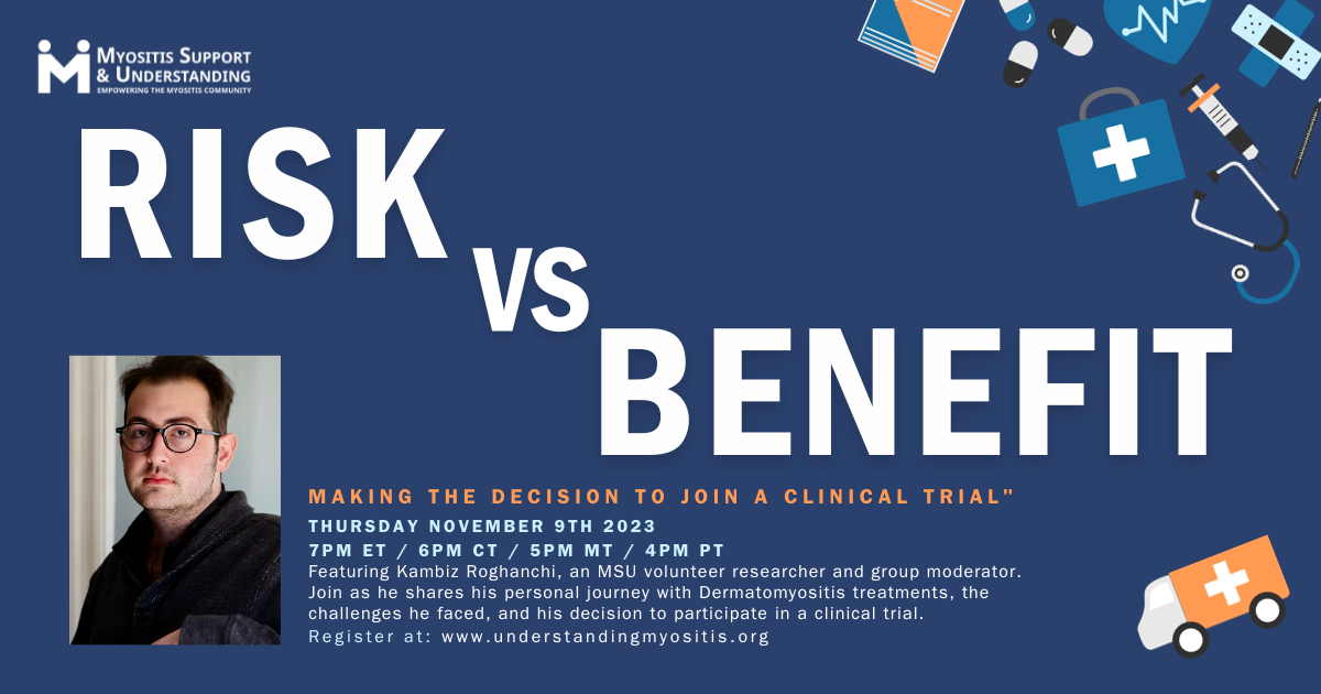 Risk vs. Benefit - Making the Decision to Join a Clinical Trial